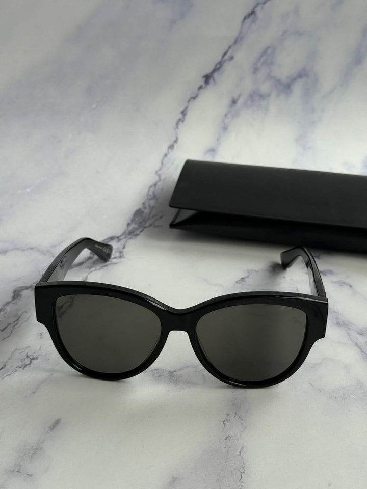 Saint Laurent SL M3 Cat Eye Sunglasses in Black