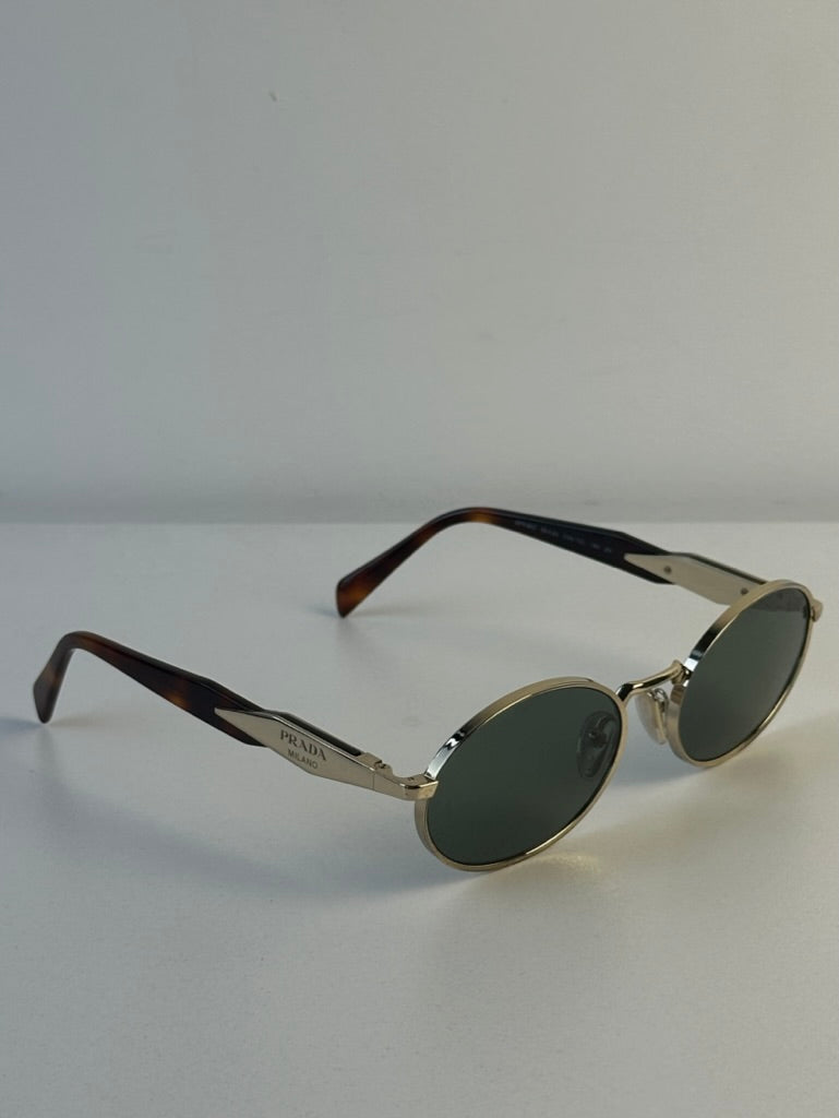 Prada PR65ZS Sunglasses in Dark Green – Designer Daydream