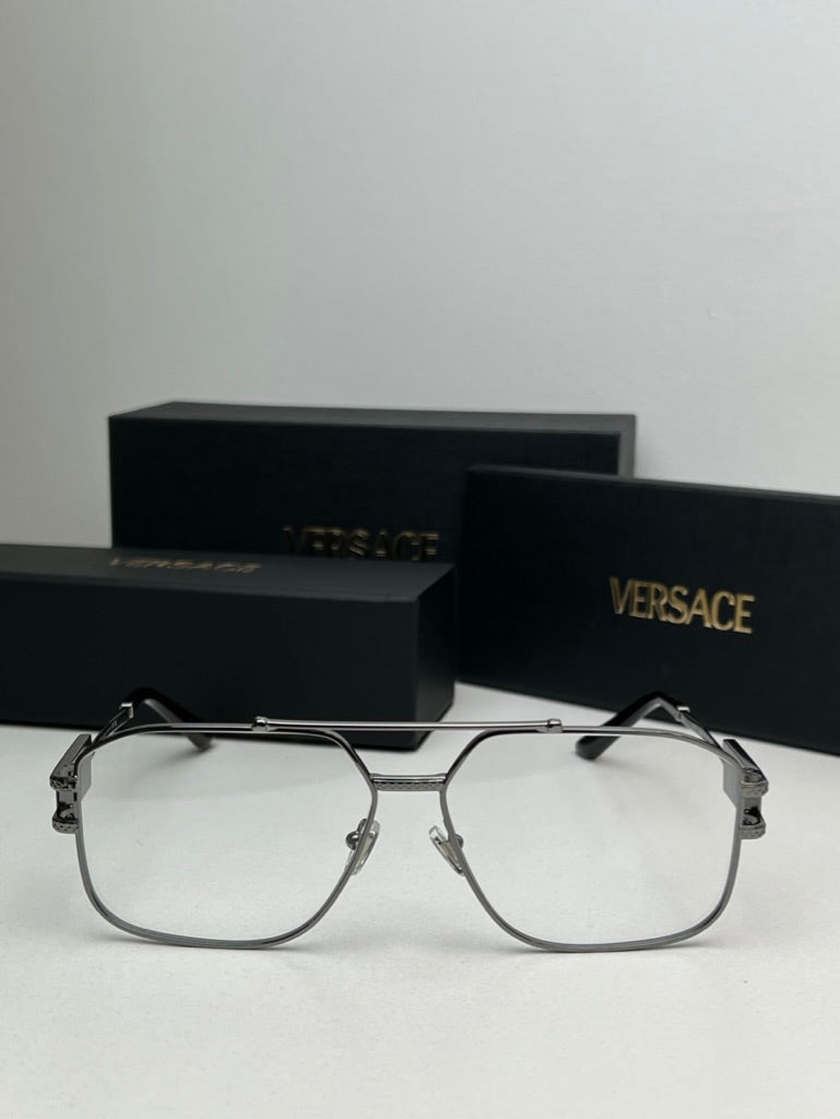Versace VE1302 Pilot Frames in Gunmetal