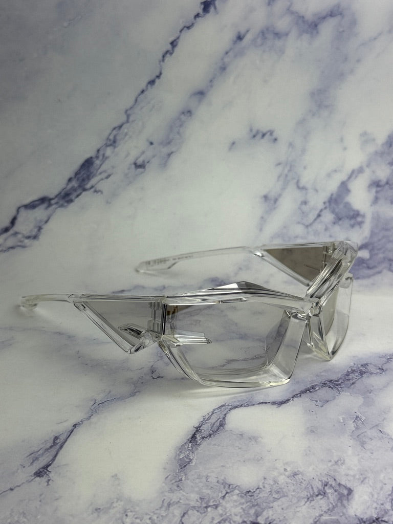 Givenchy GV40049U Cut Mask Sunglasses in Clear