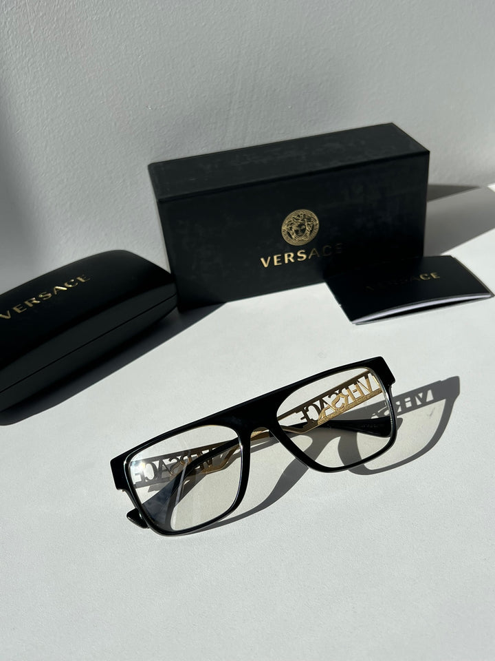 Versace VE3326U Black Gold Unisex Frames