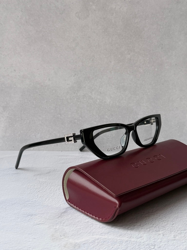 Gafas de sol negras con mariposa y logo Marmont de Gucci GG0765SA