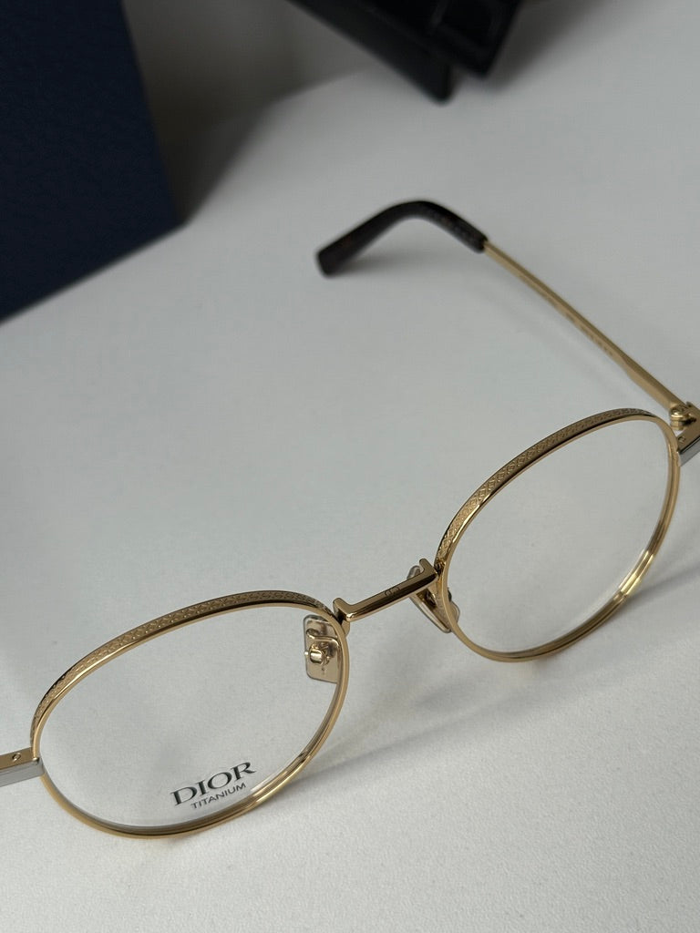 Dior CDDiamondO R3U Round Frames in Gold