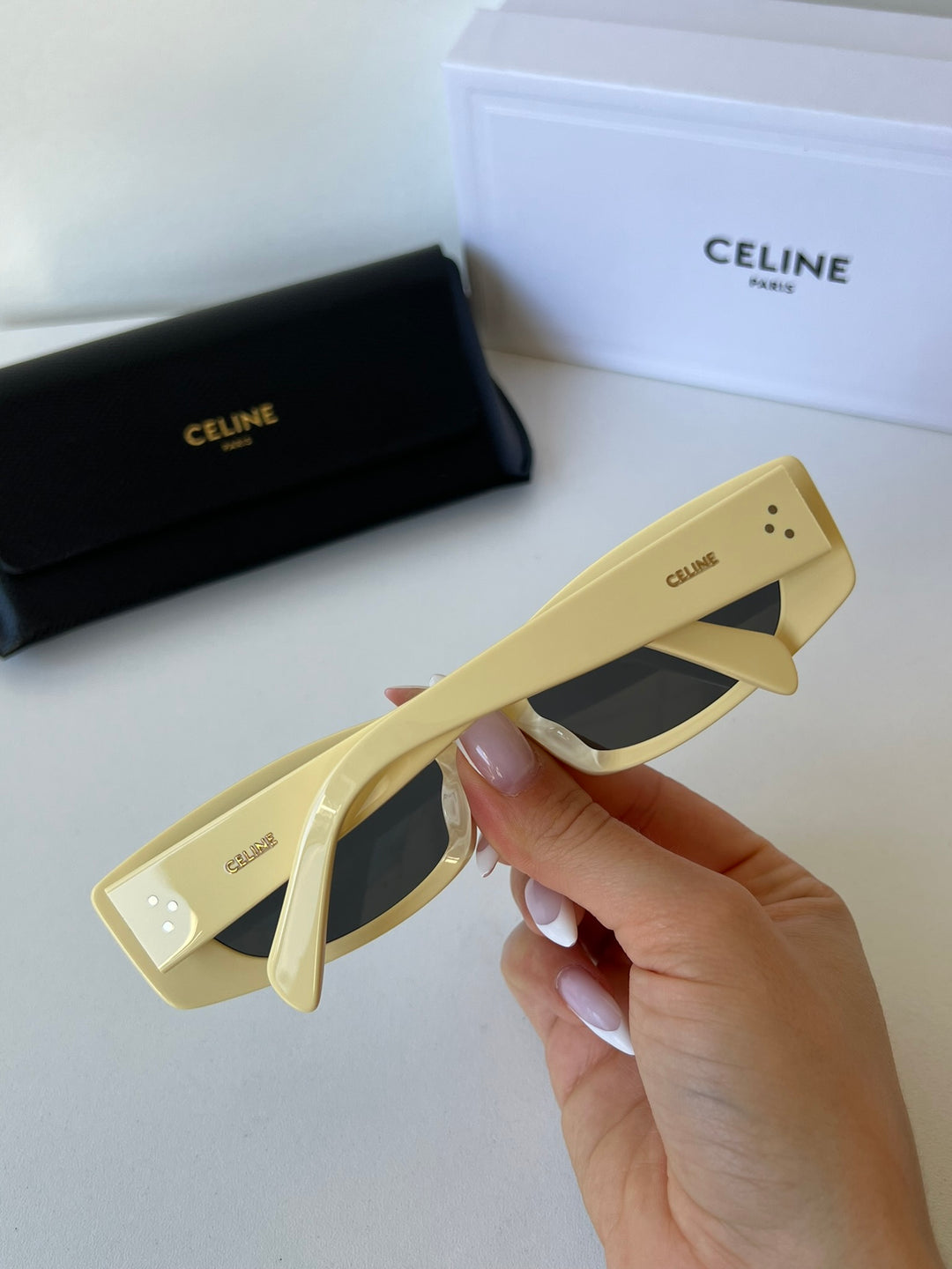 Celine CL4005FN Gafas de sol Marta marrones