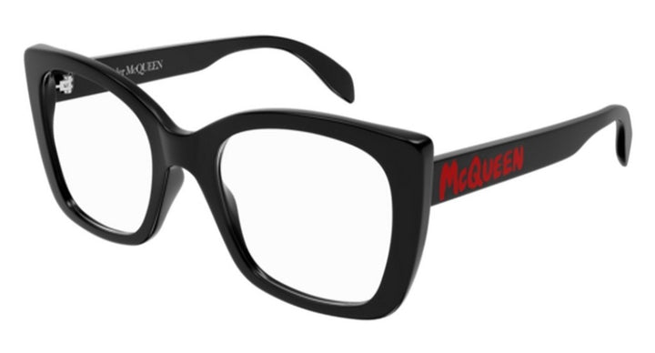 Alexander McQueen AM0351O Black Oversized Frames