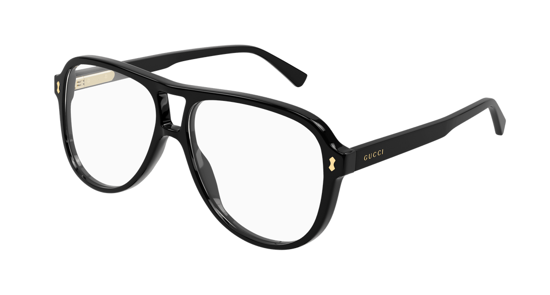 Gucci GG0973O Marcos de metal plateado