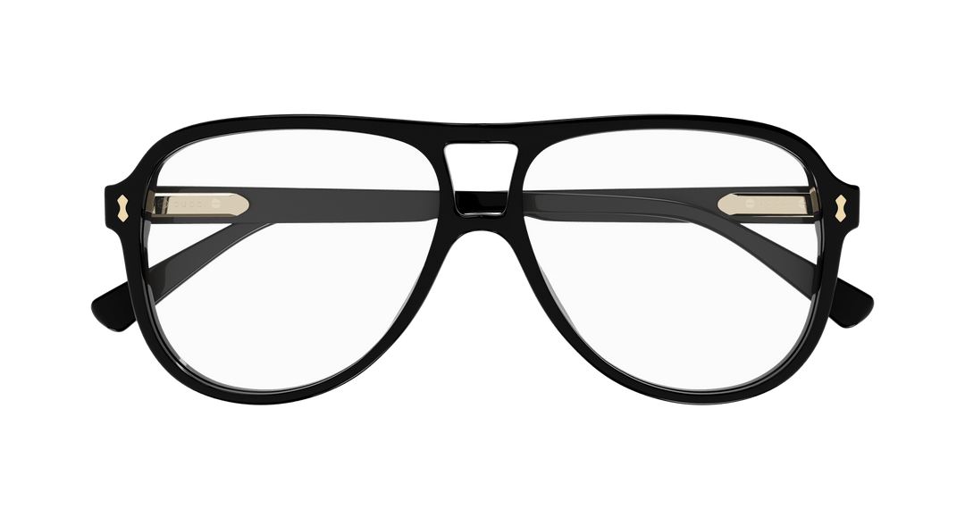 Gucci GG0973O Marcos de metal plateado