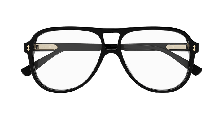 Gucci GG0973O Marcos de metal plateado