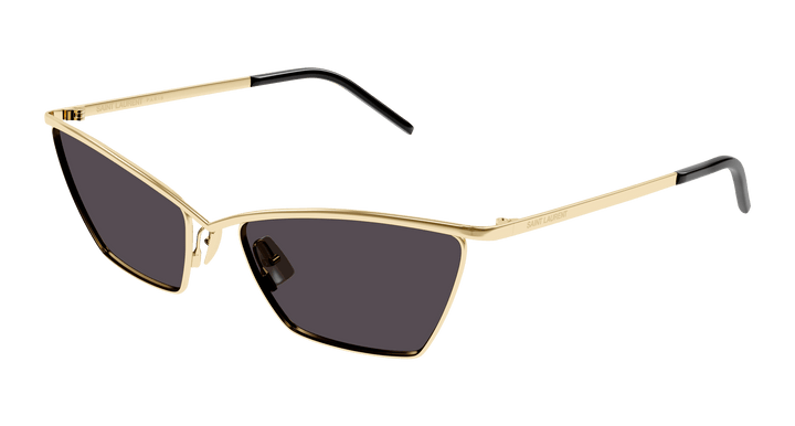 Saint Laurent SL637 Cat Eye Sunglasses in Gold