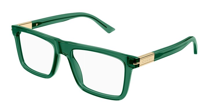 GG1504O Rectangular Frames in Green
