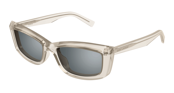 Saint Laurent SL658 Sunglasses in Clear Mirror