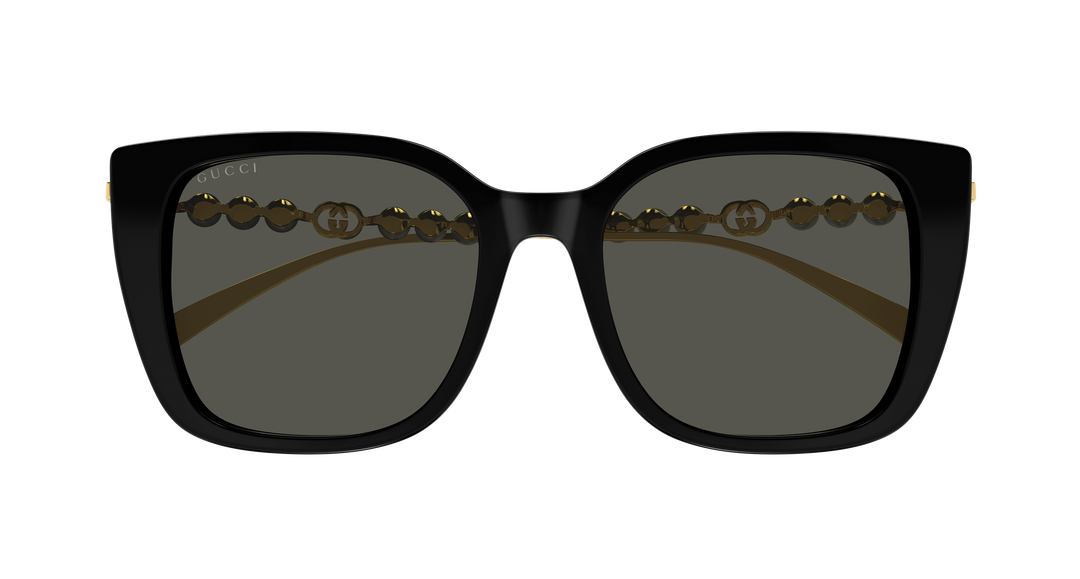 Gucci GG1971SA Square Pearl Sunglasses in Black