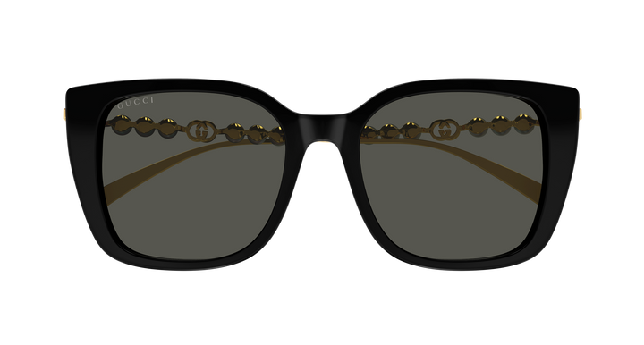 Gucci GG1971SA Square Pearl Sunglasses in Black