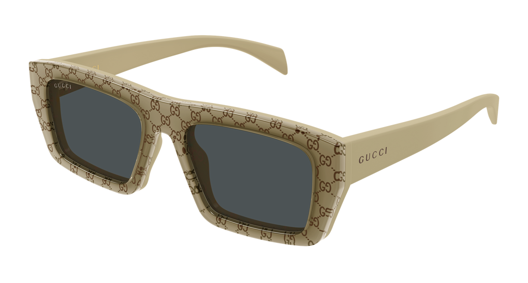 Gucci GG1220S Gafas de sol de aviador con monograma verde