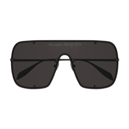 AM0362S Oversized Studded Mask Sunglasses in Black