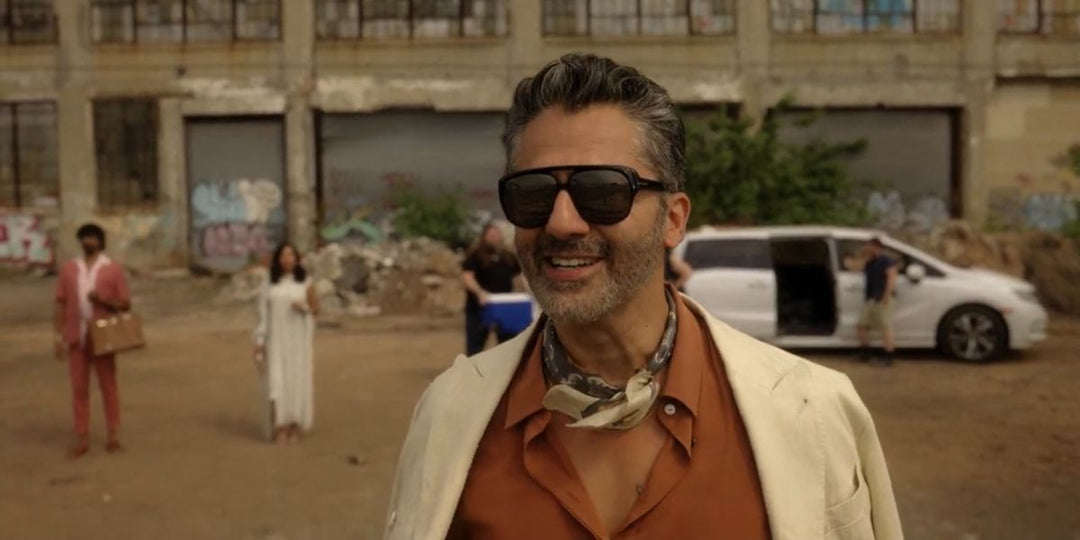 Gafas de sol negras con diseño de mariposa Sandrine de Tom Ford