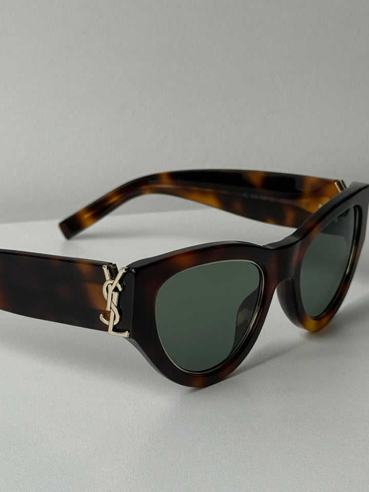 Gafas de sol Saint Laurent SLM94 en marrón Habana
