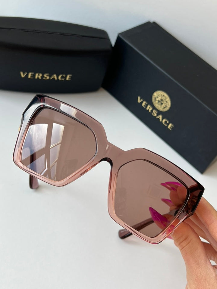 Versace VE4458 Sunglasses in Brown Gradient