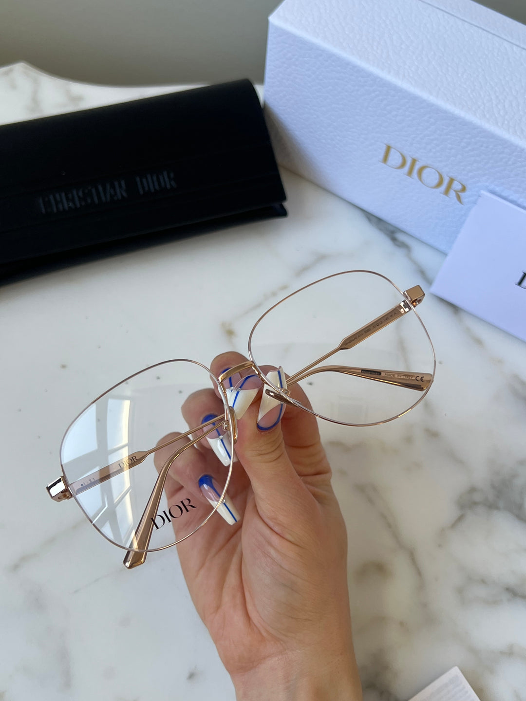 Dior UltraDiorO A1U Frames in Rose Gold