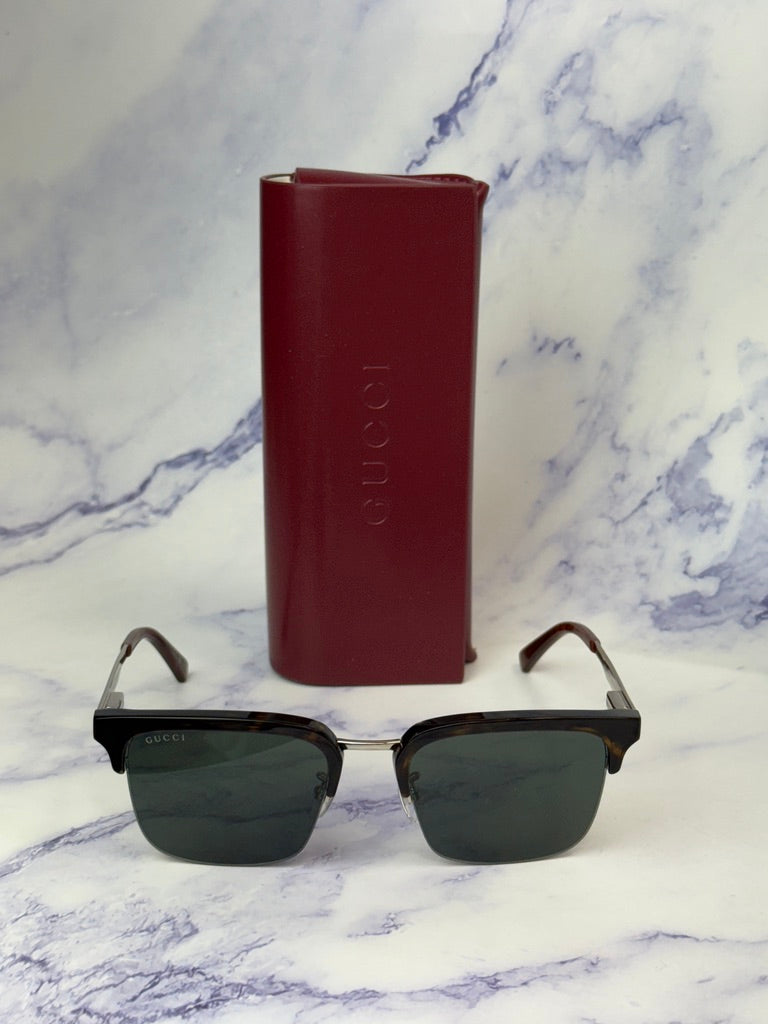 Gucci GG1226S Brown Clubmaster Sunglasses