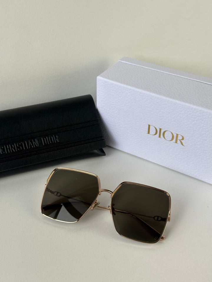 Dior EverDior S1U Sunglasses in Rose Gold Green