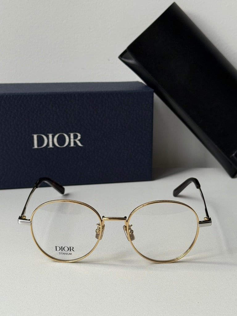 Dior CDDiamondO R3U Round Frames in Gold