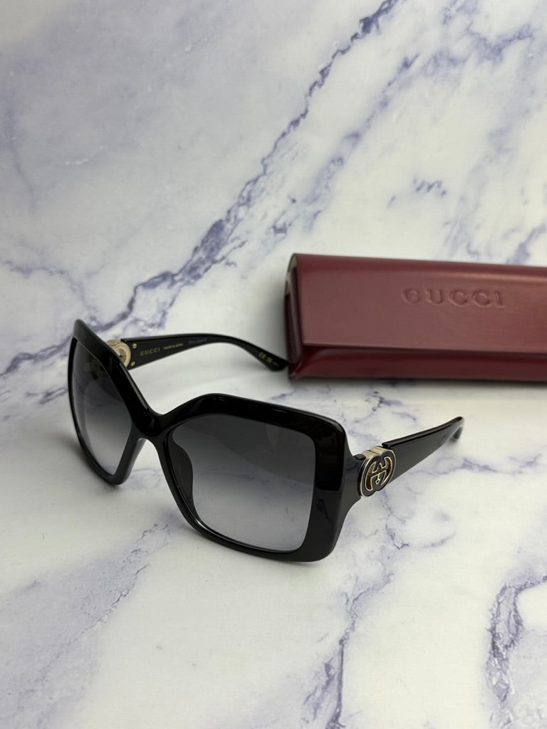 Gucci GG2015S Black Sunglasses