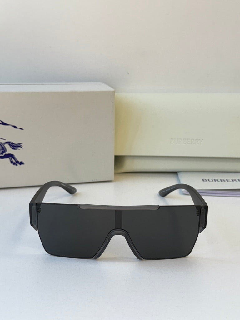 Burberry BE4291 Gafas de sol con escudo espejado en dorado