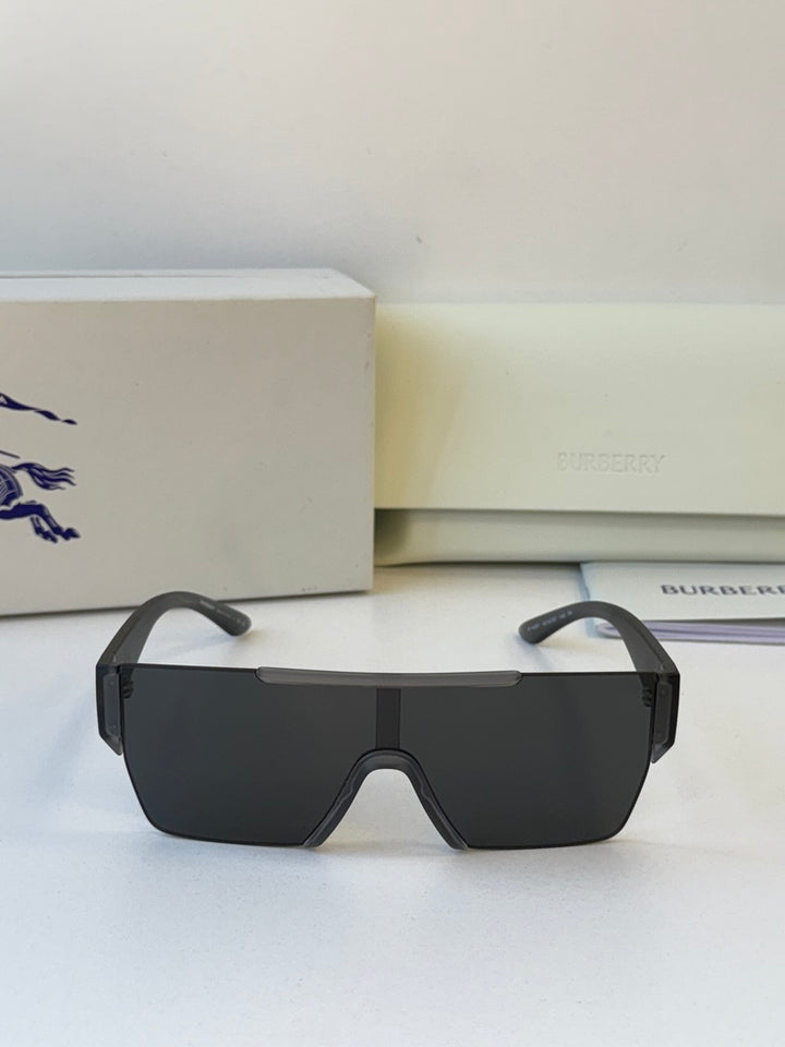 Burberry BE4291 Gafas de sol con escudo espejado en dorado