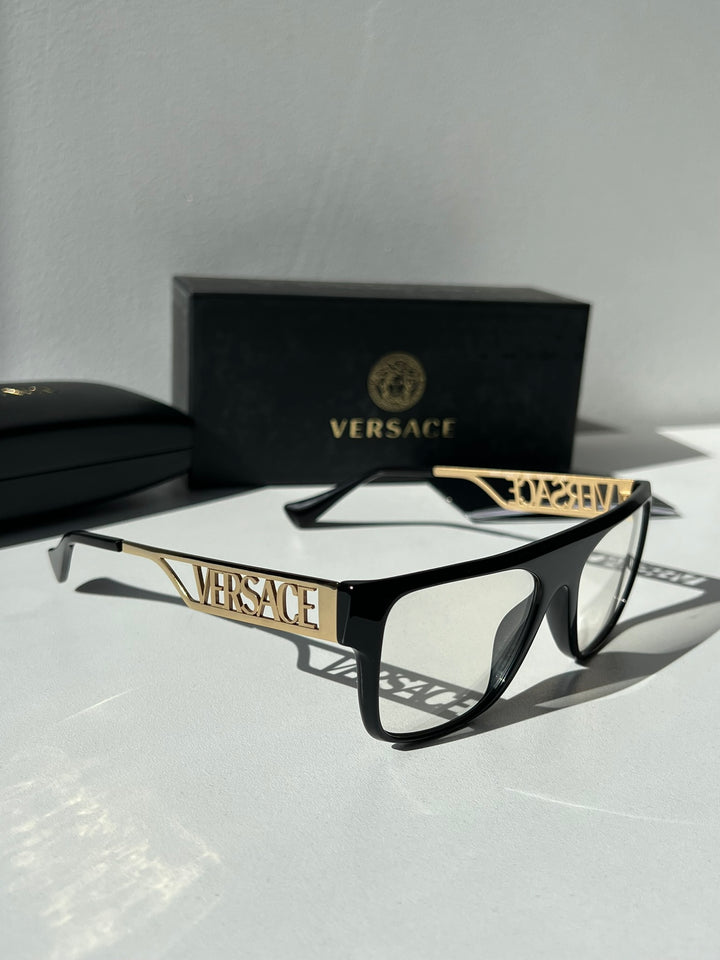 Versace VE3326U Black Gold Unisex Frames