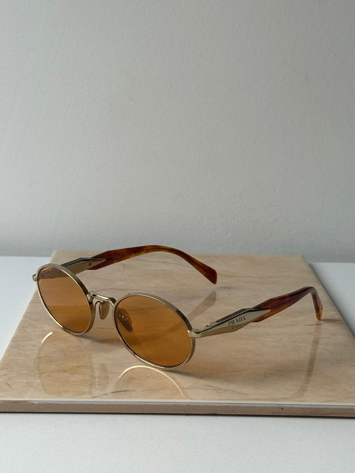 Prada PR65ZS Sunglasses in Orange Lens