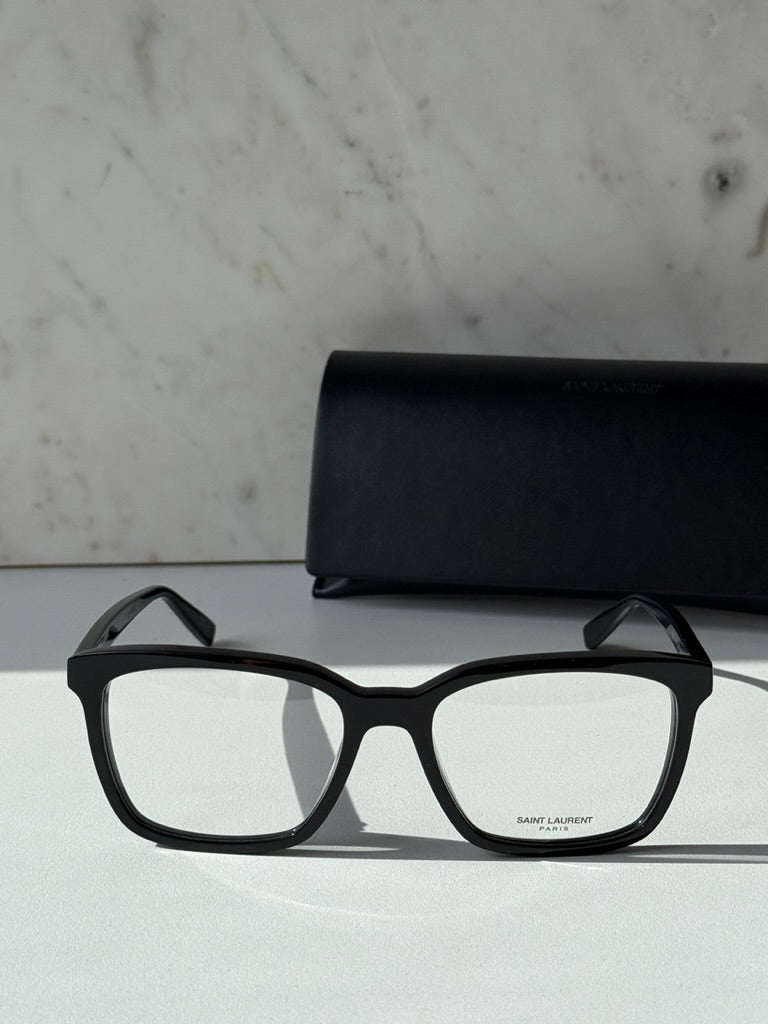 Saint Laurent SL672 Eyeglasses Frames in Black