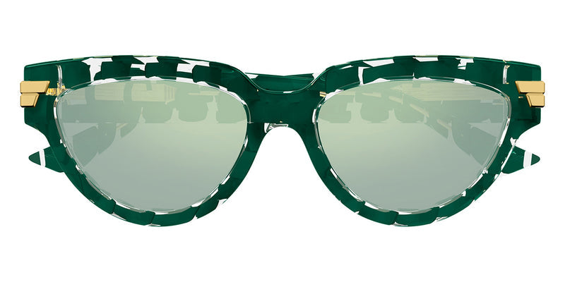 Gafas de sol tipo ojo de gato en negro BV1101/S de Bottega Veneta