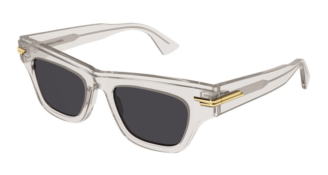BV1122S Mitre Rectangular Sunglasses in Clear