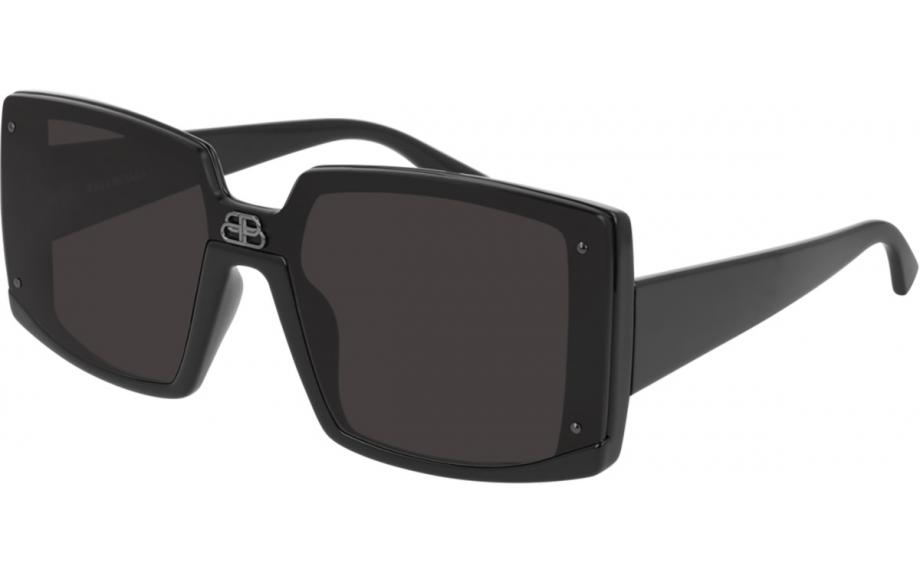 Balenciaga BB0081S Square Sunglasses in Black