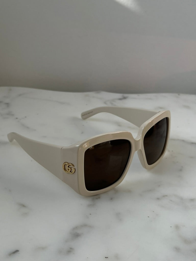 Gucci GG1402S Ivory White Sunglasses