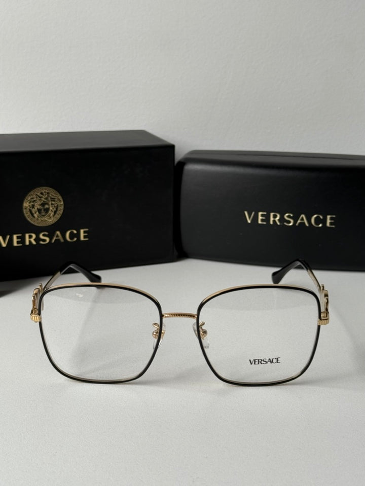 Versace VE1286D Black Gold Metal Frames