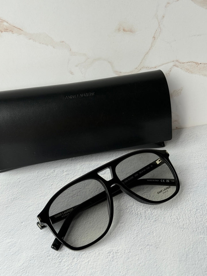Saint Laurent SL596 Dune Sunglasses in Black