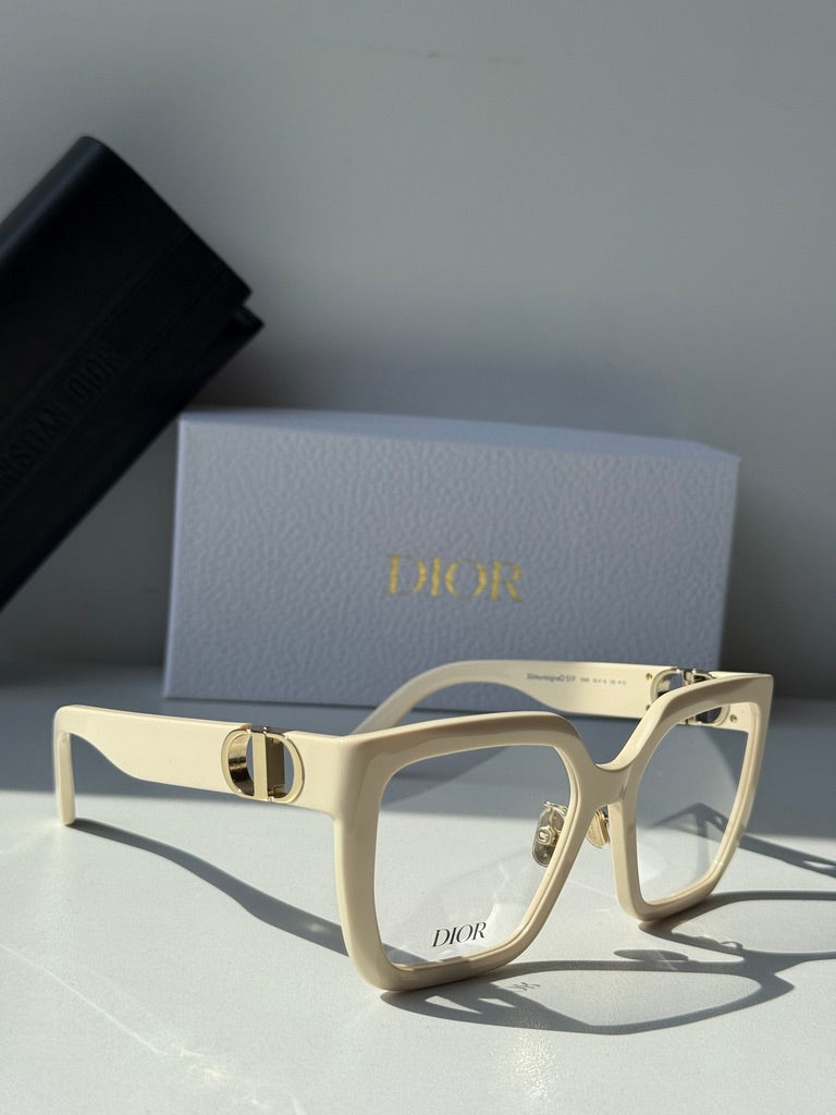 Dior 30MontaigneO S1F Frames in Ivory White