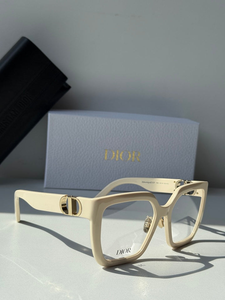 Dior 30MontaigneO S1F Frames in Ivory White