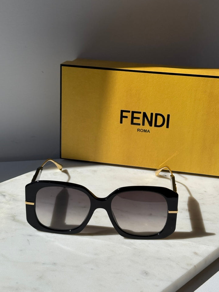 Fendi FE40065I Fendigraphy Black Sunglasses