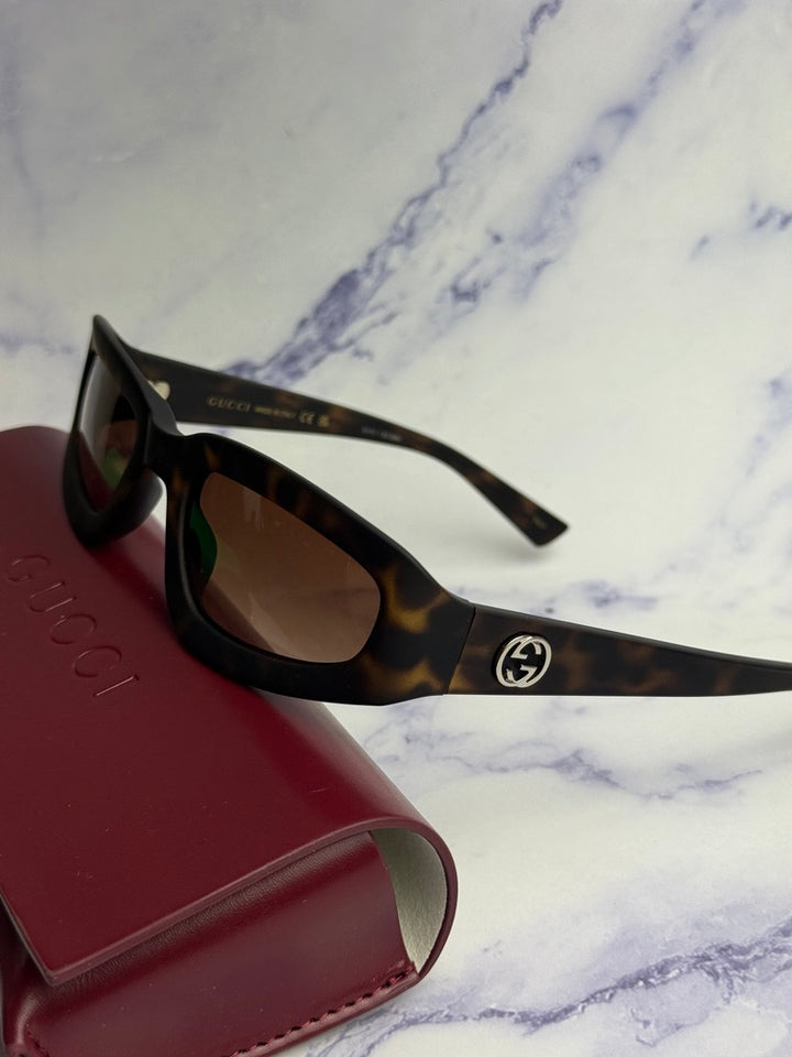 Gucci GG1787S Slim Sunglasses in Brown