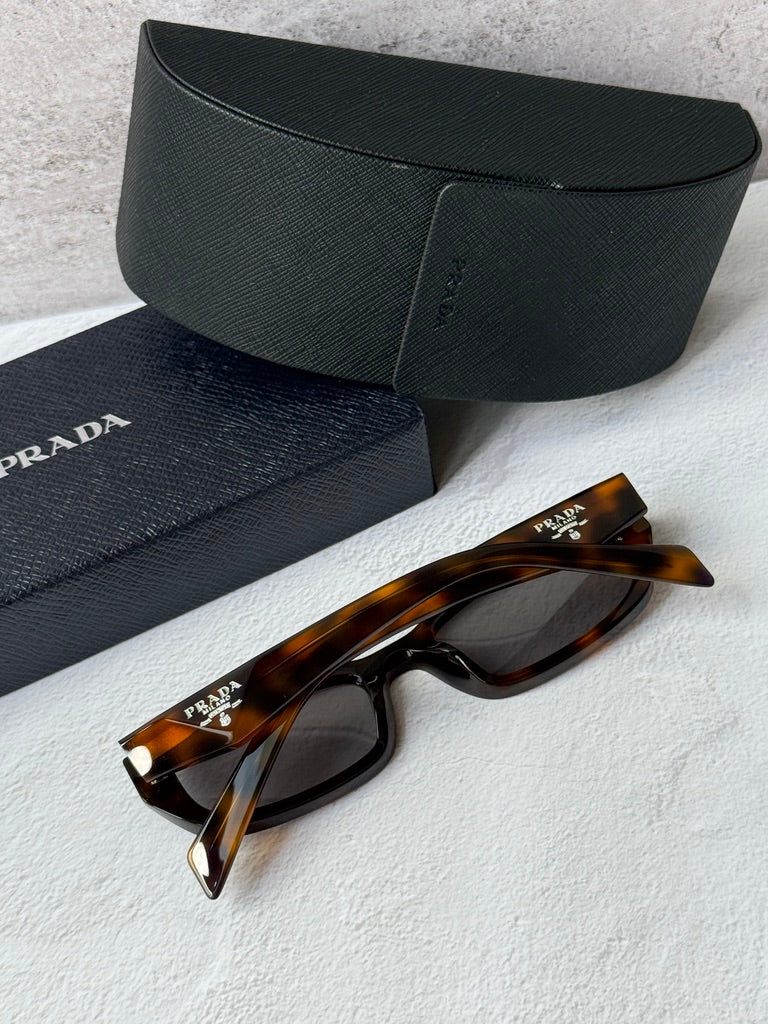 Prada PR B06S Sunglasses in Havana Grey