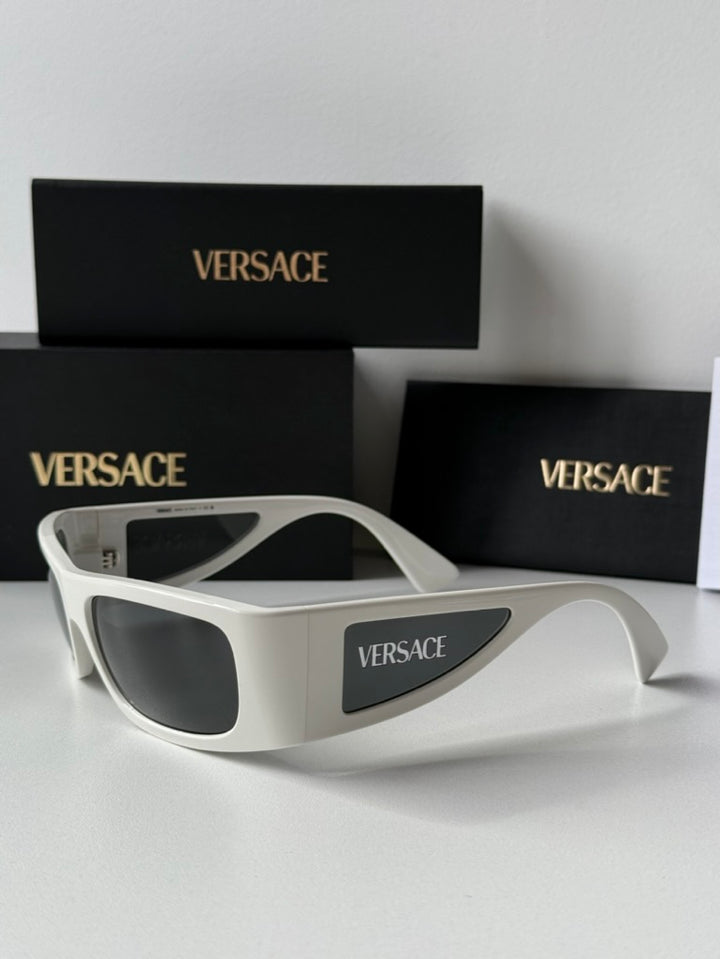 Versace VE4482 Mask Sunglasses in White