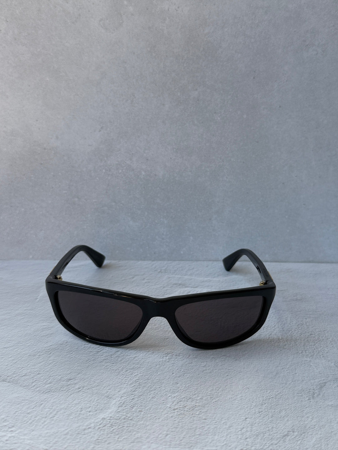 Bottega Veneta BV1327S Wrap Sunglasses in Black