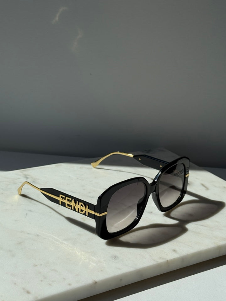 Fendi FE40065I Fendigraphy Black Sunglasses