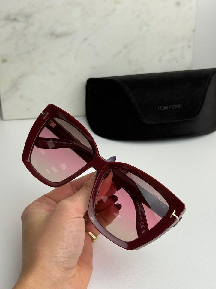 Tom Ford Scarlet FT0920 Sunglasses in Burgundy