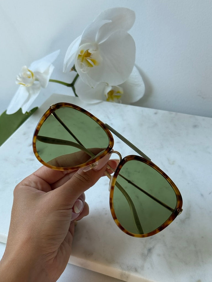 Gafas de sol de aviador de gran tamaño Gucci GG0672S en La Habana