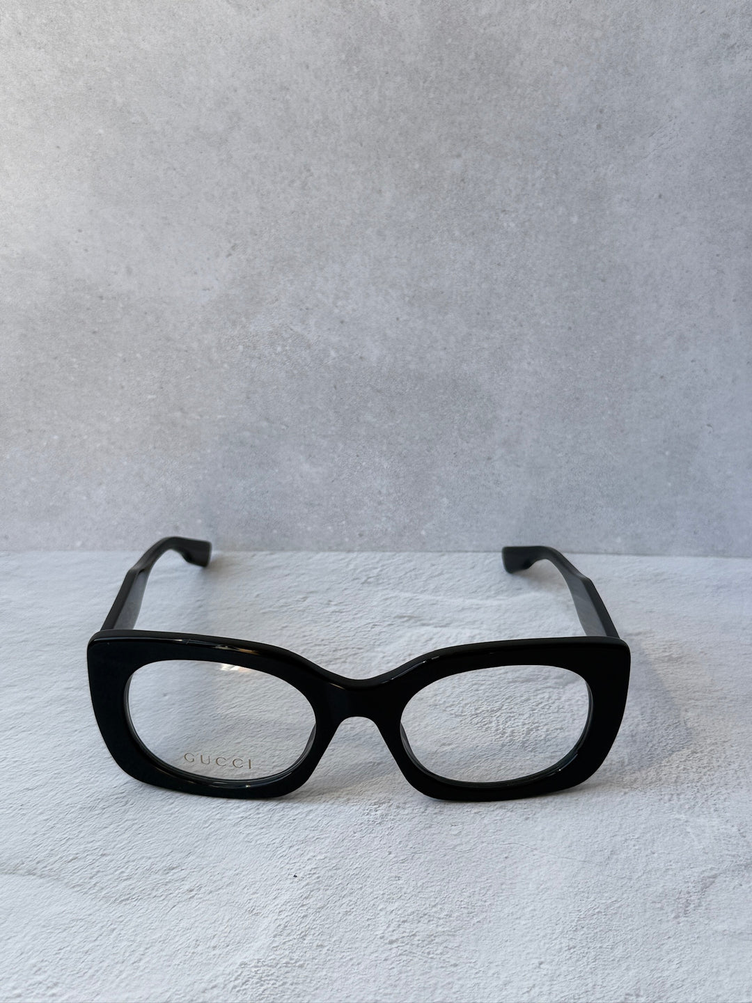 Gucci GG1154O Thick Rim Logo Frames in Black