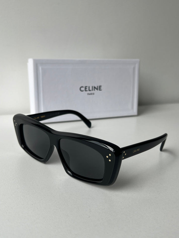 Celine CL40236I gafas de sol negras estilo ojo de gato